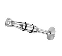 LALADEFIEE 2piezas Ejercitador De Fuerza De Boquilla Para Clarinete y Saxofón Práctico y Duradero Entrenador De Resistencia Para Principiantes Color Plata
