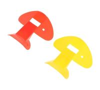 LALADEFIEE 2piezas Entrenador de Flauta y Silbato para Juguete de Flauta Nasal Silbatos Nasales de Plástico Dispositivo de Entrenamiento de Embocadura para Clases de Música Infantil