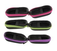 LALADEFIEE 3 Piezas Bolsa para Aceites Esenciales Estuche Portátil de Oxford para Botellas - Almacenamiento Seguro y Ligero para Perfumes y Aromaterapia Colores Surtidos