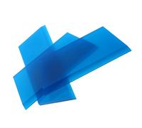 LALADEFIEE 3 Piezas Herramienta para Vinilo de Coche Raspador de Película Tintada Aplicador Azul con Tiras Reemplazables para Instalación de Láminas de Vinilo y Decoración Interior