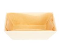 LALADEFIEE 3 Piezas Molde de Madera para Hornear, Contenedor de Alimentos Rectangular con Papel, Resistente al Calor, Apto para Congelador, para Panaderías y Salones de Té, Horneado