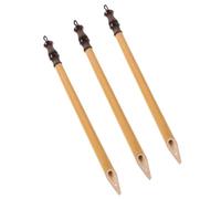 LALADEFIEE 3 Piezas Pluma de Caligrafía China Pluma de Inmersión de Varilla Natural Beige, Hecha a Mano, para Mejor Control, Práctica en Casa y Aulas, Principiantes y Artistas