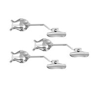 LALADEFIEE 3 Piezas Soporte para Partituras de Trompeta y Trombón Pinza Ligera y Resistente para Marchas Clip para Lira de Música para Desfiles y Conciertos al Aire