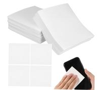 LALADEFIEE 300 piezas Toallitas sin Polvo Desechables Uds para Limpieza Seca de Pantallas Electrónicas Ópticas y Lentes Removedor de Polvo No Abrasivo para Laboratorios y Dispositivos