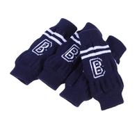 LALADEFIEE 4 Calentadores de Patas de Punto para Perros Protección de Articulaciones, Material Poliéster Suave y Cómodo, Mangas Versátiles para Mascotas en Casa al Aire Libre