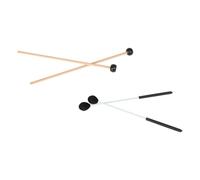 LALADEFIEE 4 Piezas Palillos y Mazos de Marimba para Xilófono Buena Dureza y Sonido Claro, Material Principiantes y Profesionales en Educación Musical