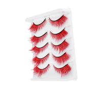 LALADEFIEE 5 De Pestañas Postizas De Ojo De Gato Extensiones De Pestañas Postizas Autoadhesivas De Aspecto Natural Manga DIY Naturales