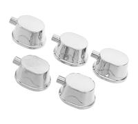 LALADEFIEE 5 Piezas de Orejetas Metálicas para Caja Extremo Abrazaderas Galvanizadas Compactas para Batería Soporte de Anclaje para Reparación y Mantenimiento de Tambores Accesorio