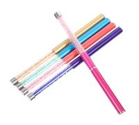 LALADEFIEE 5 piezas Pinceles Nail Art para Manicura y Pedicura Brochas Finas para Decorar Uñas Acrílicas con Puntas Delineadoras Bolígrafo para Pintura y Diseño Preciso Herramienta