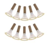 LALADEFIEE 50 piezas Palitos Moxa Artesanales Gruesos para Moxibustión Tradicional con Base Accesorio Versátil para Uso Hogar y Salón de Belleza