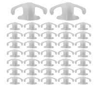 LALADEFIEE 50 Piezas Placas de Medievales Plateadas 50 Piezas 2,7 X 2,7 Cm para Cosplay de Caballeros, Elaboración de Protecciones de Fantasía y Suministros para Disfraces de Juegos de rol