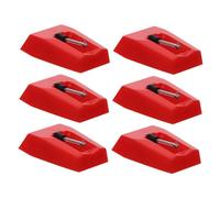 LALADEFIEE 6piezas Agujas De Vinilo y Fonógrafo Duraderas y Resistentes Para Tocadiscos Vintage y Modernos
