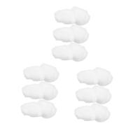 LALADEFIEE 9piezas Adorno Colgante De Decoración para Bodas y Accesorios De Fiesta Casa Simulación Realista De Blancas