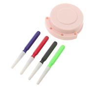 LALADEFIEE Aceiteras para Relojeros Engrasador Profesional y Vaso de Aceite Herramientas de Reparación de Relojes para Lubricación y Reparación de Relojes de Pulsera Mecánicos de Cuarzo