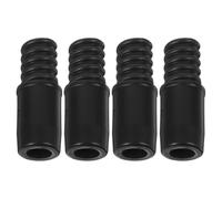 LALADEFIEE Adaptador de Poste para Escoba Punta Roscada, Juego de 4 Piezas, Compatible Tubo Metálico Americano de 22 Mm, Recambio para Mango de Trapeador y Poste de Extensión, Accesorio