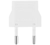 LALADEFIEE Adaptador de Viaje Americano a Europeo 6A Cobre Portátil para Turismo y Viajes de Negocios 220V 1 Unidad