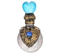 LALADEFIEE Adorno de Escritorio Botella Pequeña de Resina y Estatua de Sirena, Adecuado para Decoración Interior y Obsequio Familiar