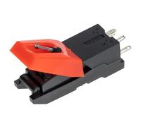 LALADEFIEE Aguja para Tocadiscos de Aluminio Accesorio de Repuesto para Gramófono Vintage Compatible con Reproductores de Vinilos Fácil Instalación y Diseño Duradero