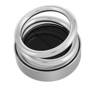 LALADEFIEE Ambientador Solar Con Diseño Suspendido y Doble Anillo Para Decoración y Aromaterapia El Interior Del Coche