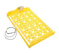 LALADEFIEE Bandeja Giratoria Automática Automático para Incubadora de Huevos de Plástico y Metal Que Mejora la de Eclosión para Huevos de Aves y Pavos