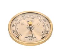 LALADEFIEE Barometric Pressure Gauge for Home, Barometers for Home, 3.5 Inch Traditional Dial Meter, Metal Frame, Mechanical, Easy to Read, Adjustable, Liquid-Free, Indoor Living Room