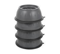 LALADEFIEE Bases Amortiguadoras para Lavadora y Secadora, 8 Almohadillas Antideslizantes, Soporte Antivibración para Uso en Casa y Oficina
