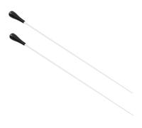 LALADEFIEE Bastón de de Resina 2 Piezas Accesorio Musical para Espectáculos Diseño Ergonómico Alta Durabilidad para Directores de