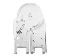 LALADEFIEE Bisagra de Aleación de Aluminio para Escalera Plegable, Fácil de Instalar y Operar, Compatible Escalera de Espiga y Plegable para Trabajos de Carpintería y Construcción