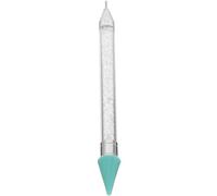 LALADEFIEE Bolígrafo en Nail Art Profesional y Principiantes Herramienta Acrílica Diseño de Doble Punta para Puntear Uñas para Recoger Cristales y Aplicar Gemas de Imitación