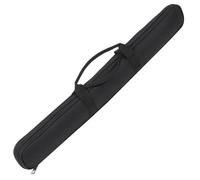 LALADEFIEE Bolsa de Almacenamiento para Proteger Instrumentos Musicales y Flautas Bambú Portátil y Resistente al Agua, Organizador Práctico para Flauta de Tela Oxford Negra