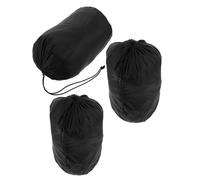 LALADEFIEE Bolsa de Compresión de Nylon Ligera y Estable para Chaquetas de Plumas y Ropa, Set de 3 Piezas Cordón para Viaje y Almacenamiento Compacto
