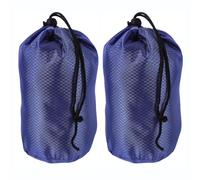 LALADEFIEE Bolsa para Chaquetas de Plumas 2 Unidades, Tela Oxford Resistente, Cordón Ajustable, Tamaño 33x18 Cm, Almacenamiento Compacto para Ropa, Adecuado para Viaje, Camping y