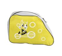 LALADEFIEE Bolsa para Patines Bolsa de Transporte Ruedas Mochila para Guardar Patines y Patineta para Uso Diario y Exterior Color Amarillo