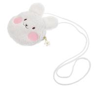 LALADEFIEE Bolso Bandolera Adecuado para Uso Diario y Multifuncional Kawaii de Felpa Forma de Conejo y Pequeñas para