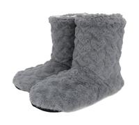 LALADEFIEE Botas de Piso de Otoño-Invierno para Mujer, Cálidas y Antideslizantes, de Tela y Terciopelo, Ideales para Uso en Casa Durante Frío Otoño E Invierno