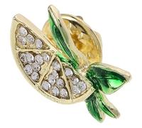 LALADEFIEE Broche De Esmaltado Con Rhinestones Pin Divertido Para Mujeres y Accesorio De Moda Para Ropa y Bolsos