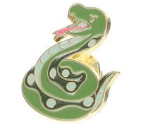 LALADEFIEE Broche de Serpiente del Zodiaco Chino Joyería del Año Serpiente de Metal para Mujer Alfileres Decorativos Recuerdos de Estilo Chino para Uso Diario o Eventos Especiales