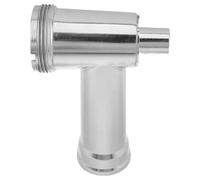 LALADEFIEE Cabezal de Picadora de Carne de Aleación de Aluminio, Accesorio para Picadora Eléctrica, Plata, para Batidoras de Cocina y Mermeladas de Fruta, Accesorio para Embutidora