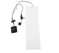LALADEFIEE Calentador Eléctrico de Pañuelo Recargable USB Fibra de Carbono, Suave al Tacto, 5v/2a, Adecuado para Invierno y Uso Diario