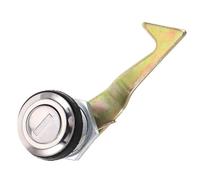 LALADEFIEE Candado Metálico Antirrobo para Maletero de Motocicleta y Patinete Eléctrico Cerradura Trasera Compatible Pestillo Seguro para Almacenamiento Accesorios para Scooters y Motos