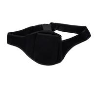 LALADEFIEE Cinturón para Micrófono Fitness Negro Ajustable Bolsa Soporte para Micrófono Portátil 20L Capacidad Pequeña Adecuado para Instructores de Yoga Ciclismo y Entrenamiento