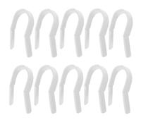 LALADEFIEE Clip Corrector De Nariz Plástico Forma u 10 Unidades Soporte Nasal Ajustable Para Mujer Uso Diario Herramienta Belleza Facial Accesorios De Cuidado Personal