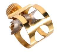 LALADEFIEE Clip Ligadura para Saxofón de Latón Resistente Fijación Estable y Duradera para Boquilla Accesorio Imprescindible para Músicos Movimiento