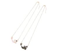 LALADEFIEE Collar de Koi para Parejas Estilo Tai Chi en Aleación Resistente, Color Oscuro y Claro, Obsequio Romántico para Ella y Él, Collar a Juego para Amistad y Ocasiones Obsequios