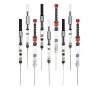LALADEFIEE Convertidor de Tinta para Plumas Estilográficas, Juego de 9 Convertidores Sistema de Resorte que Evita Absorción de Tinta en Manos, Adecuado para Escritura y Caligrafía Infantil