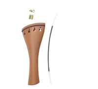 LALADEFIEE Cordal Incluye Cuerda de Cola de Madera de Azufaifo de Violín Accesorio Duradero para Instrumento Musical para Violines 3/4-4/4, Fácil de Instalar y Reemplazar
