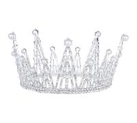 LALADEFIEE Corona de Vintage Estilo Reina Europea para Novia y Fiestas Accesorio de Cabello con Diseño Grande para Cumpleaños y Bodas Regalo Elegante para Mujeres y Niñas