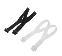 LALADEFIEE Correa para máscara de Buceo y Snorkel, 2 Unidades, Silicona, Clips de Hebilla Dobles, Ajuste fácil, para Hombres y Mujeres