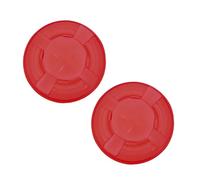 LALADEFIEE Cubierta de Plástico para Detector de Humo, Juego de 2, Transparente y Ligera, Protección contra Polvo y Pintura, Uso en Cocinas y Restaurantes