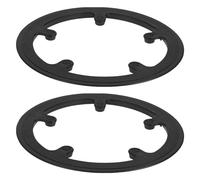 LALADEFIEE Cubiertas para piñón de Bicicleta 5 Orificios 40 Dientes, 2 Piezas plástico, Protector para Cadena, Ideal para Ciclismo de montaña y desplazamientos urbanos